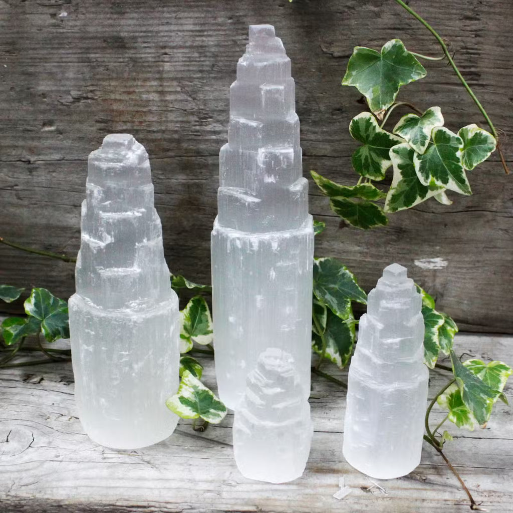 Selenite Towers - The Honestly Crystal